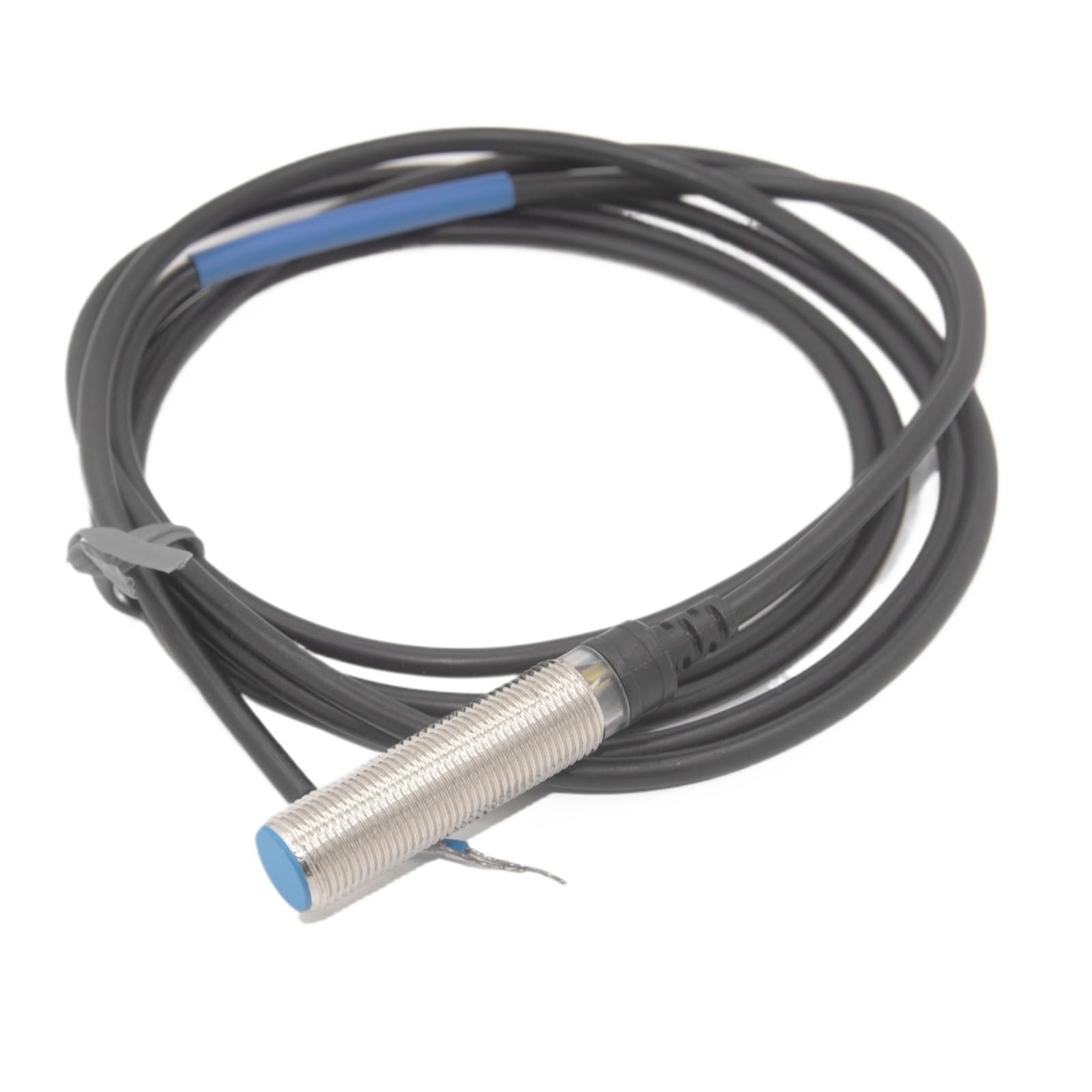 JJKKOZVQF M12 Proximity switch sensor analog output NPN PNP Inductive proximity sensor 24V(B1ue)