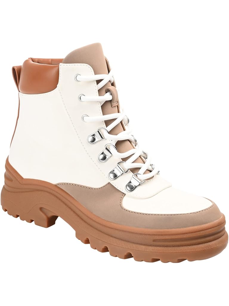 White Journee Collection Tru Comfort Foam™ Keyera Bootie