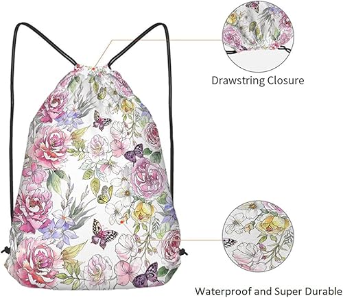 Miniatura 5 de Skulls - Mochila con cordón, Multi-a117.