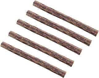 5pcs Cat Catnip Sticks, Matatabi Cat Sticks Dental Stick Dental Care Catnip Sticks Toys Chewing Cleaning Teeth Molar Chew Toy for Cat Kitten Kitty