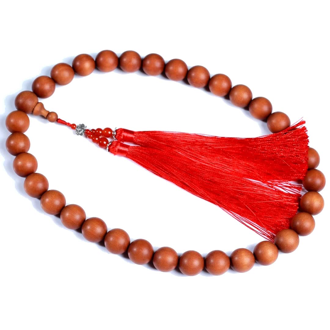 Zen DearNatural Wood Play With Car Pendant Inelastic Boutique Bracelet Hand String 18mmx33beads Necklace Wooden Buddha Arts And Crafts