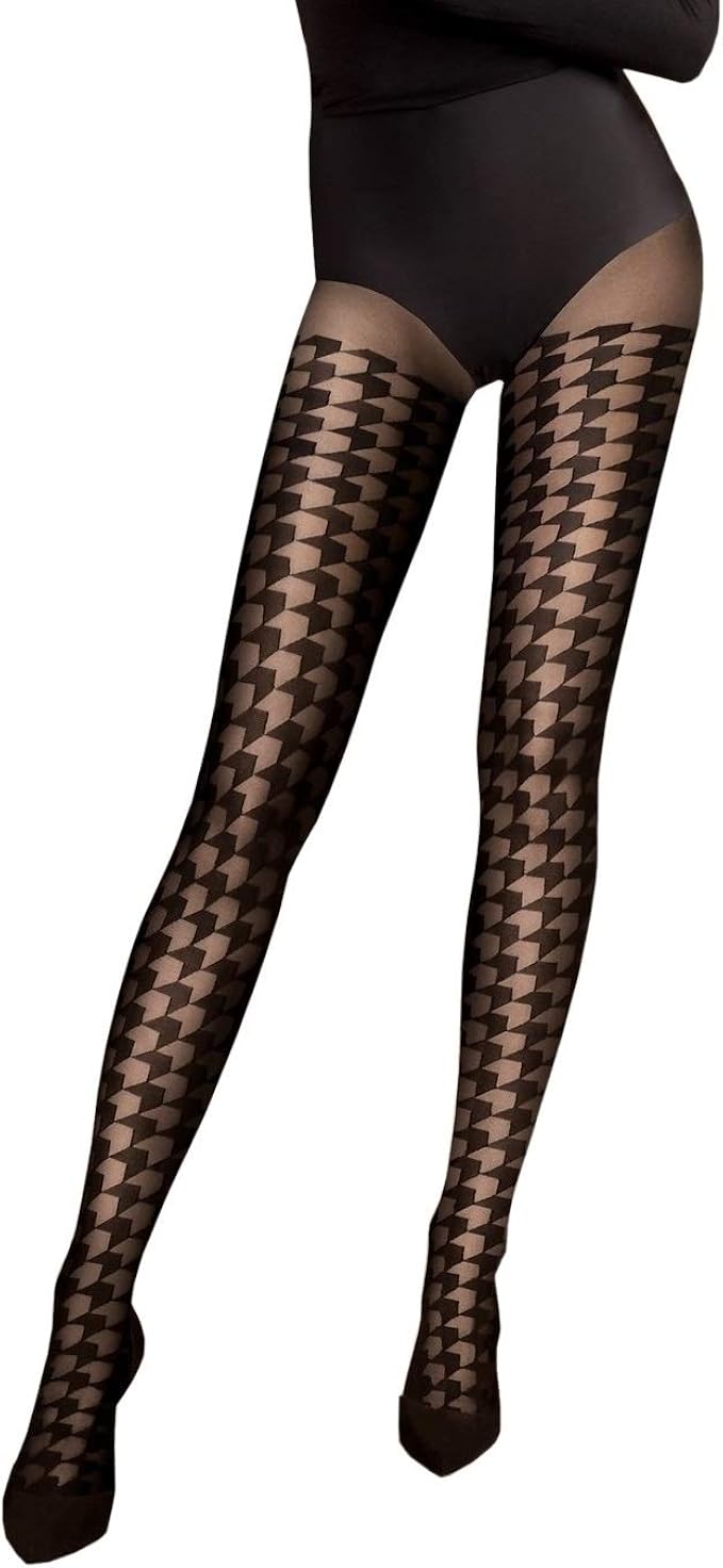 houndstooth stockings