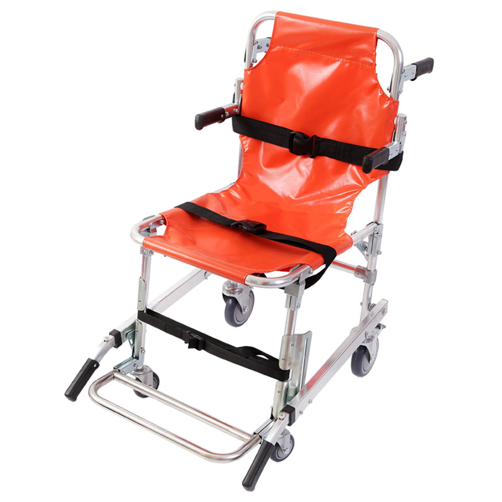 Transportstuhl Evakuierungsstuhl Tragstuhl Patiententransport Treppenstuhl Krankenstuhl Leichtgewichtel, Zurammenklappbarer Rettungswagen-feuerweherwehrmann-evakuierungsstuhl Frür Rettungswagen Mit Sc