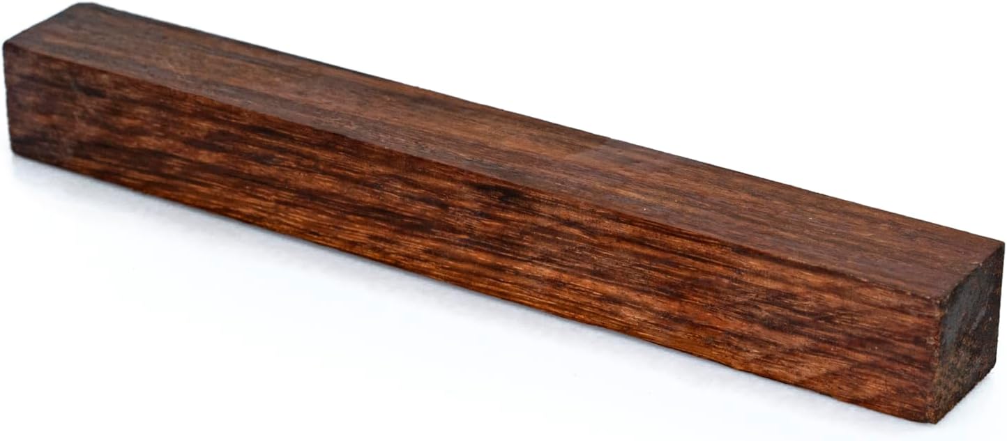 Granadillo Blanks 100 Pack (3/4" x 3/4" x 6") | Exotic Wood Turning Blanks for Pen Making, Woodturning & DIY Craft Supplies by Exotic Wood Zone