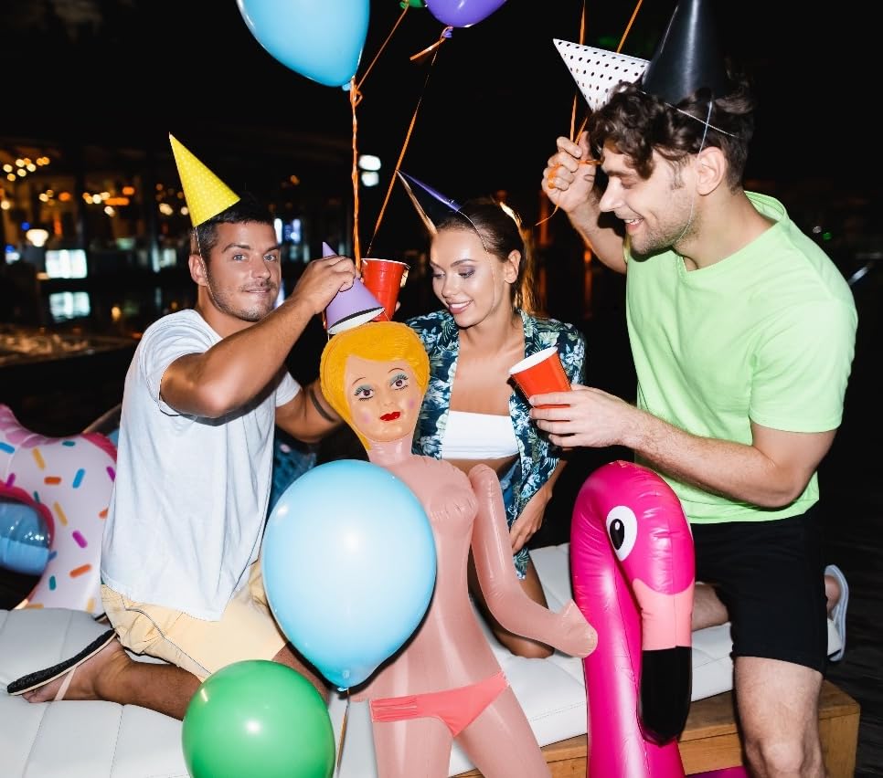 AIR GAG Blow Up Doll – 59 inch Inflatable – Perfect for Gags, Pranks, Party Decorations, and Gifts – Fun and Durable (Clothing Not Included)