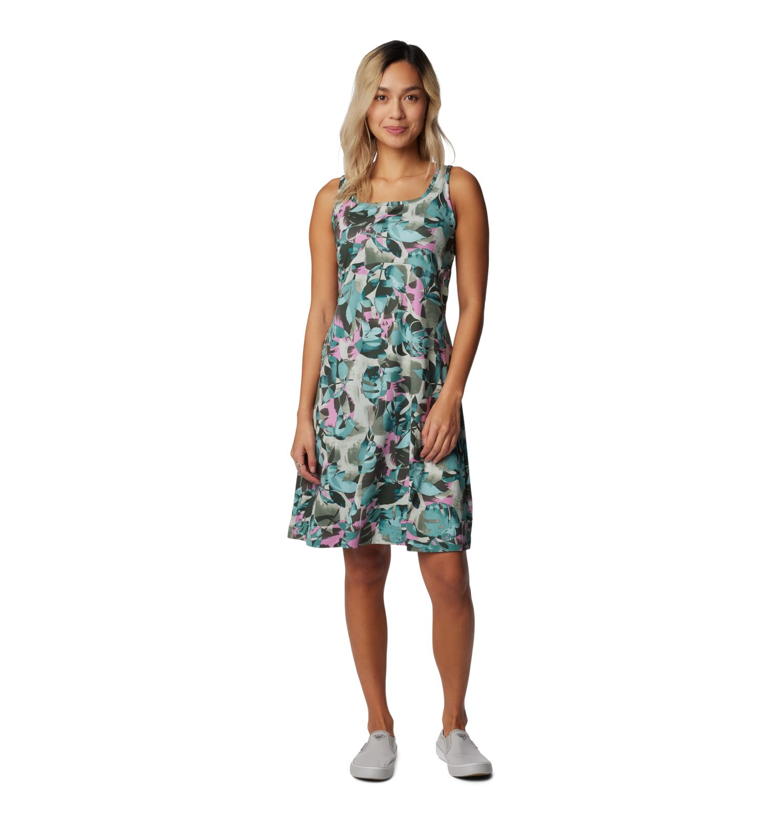 (取寄) コロンビア レディース フリーザー 3 ドレス Columbia women Freezer III Dress Cypress Floridays Columbia Women's PFG Freezer III Dress, Cypress Ikat Palms, Medium