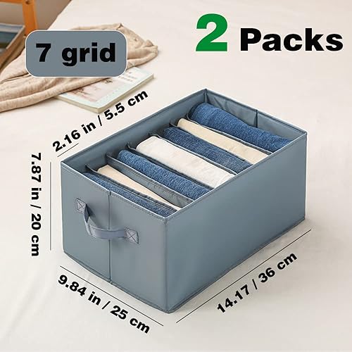 Miniatura 2 de Organizadores de cajones para ropa organizador de cajones de ropa organizador para ropa plegada organizador de cajones de tela para ropa