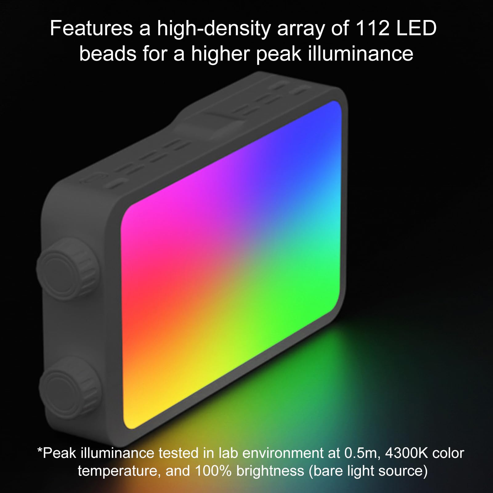 Amazon.co.jp: Acogedor 40W ポータブル LED ビデオライト、112 LED