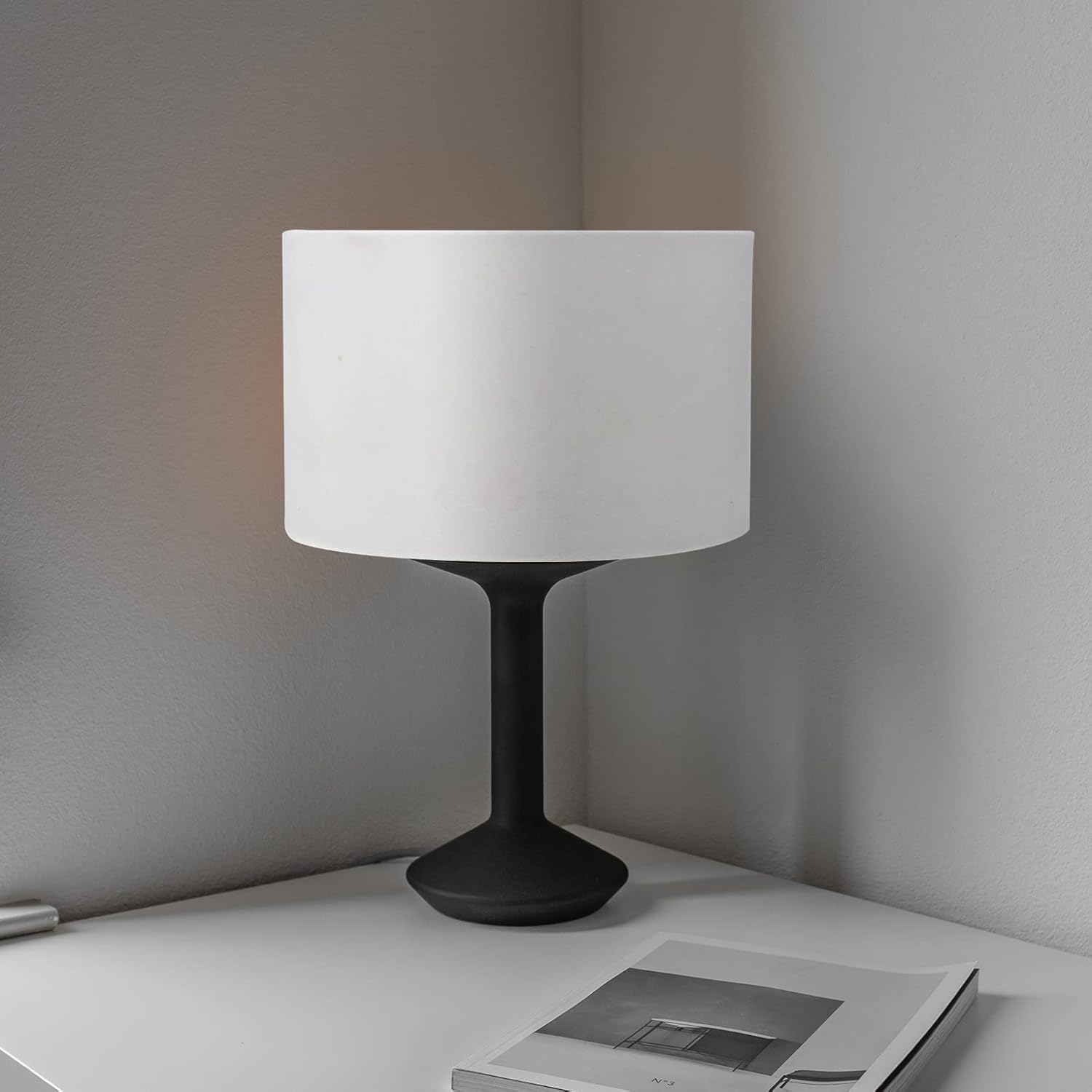 ibasenice White Lamp Shade, Cloth Craft Light Cover Delicate Lampshade Cloth Lamp Cover Decor