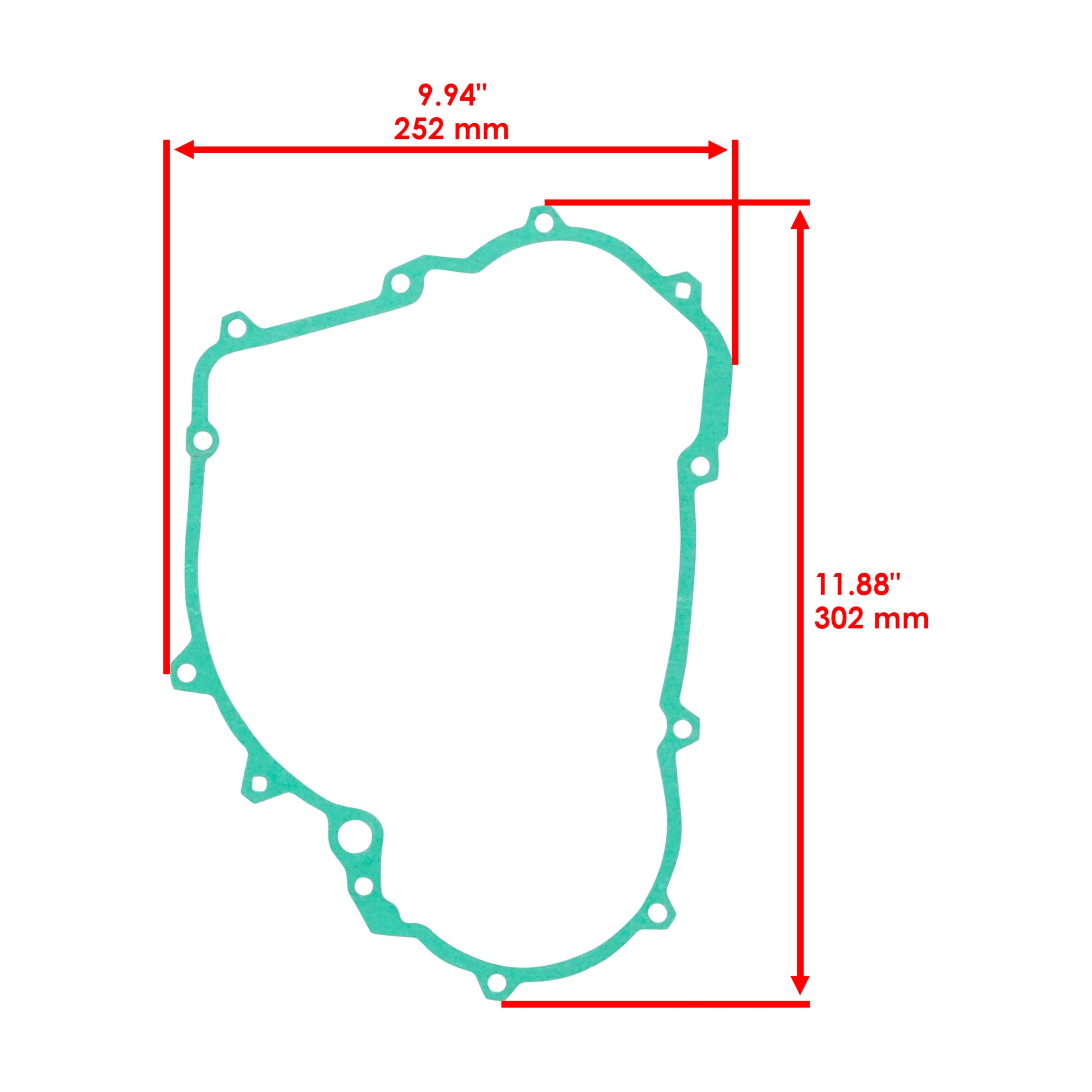 Amazon.com: Caltric Stator Cover Gasket Compatible with Polaris