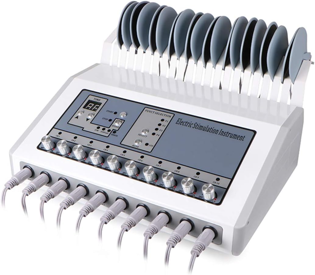 Elitzia Mikrostrom-Körperformer Elektronischer Muskelstimulator Fitness-EMS-Training TENS-Gerät zur Gewichtsreduktion Hautstraffung Bruststraffung Muskelregeneration ETKYDS871