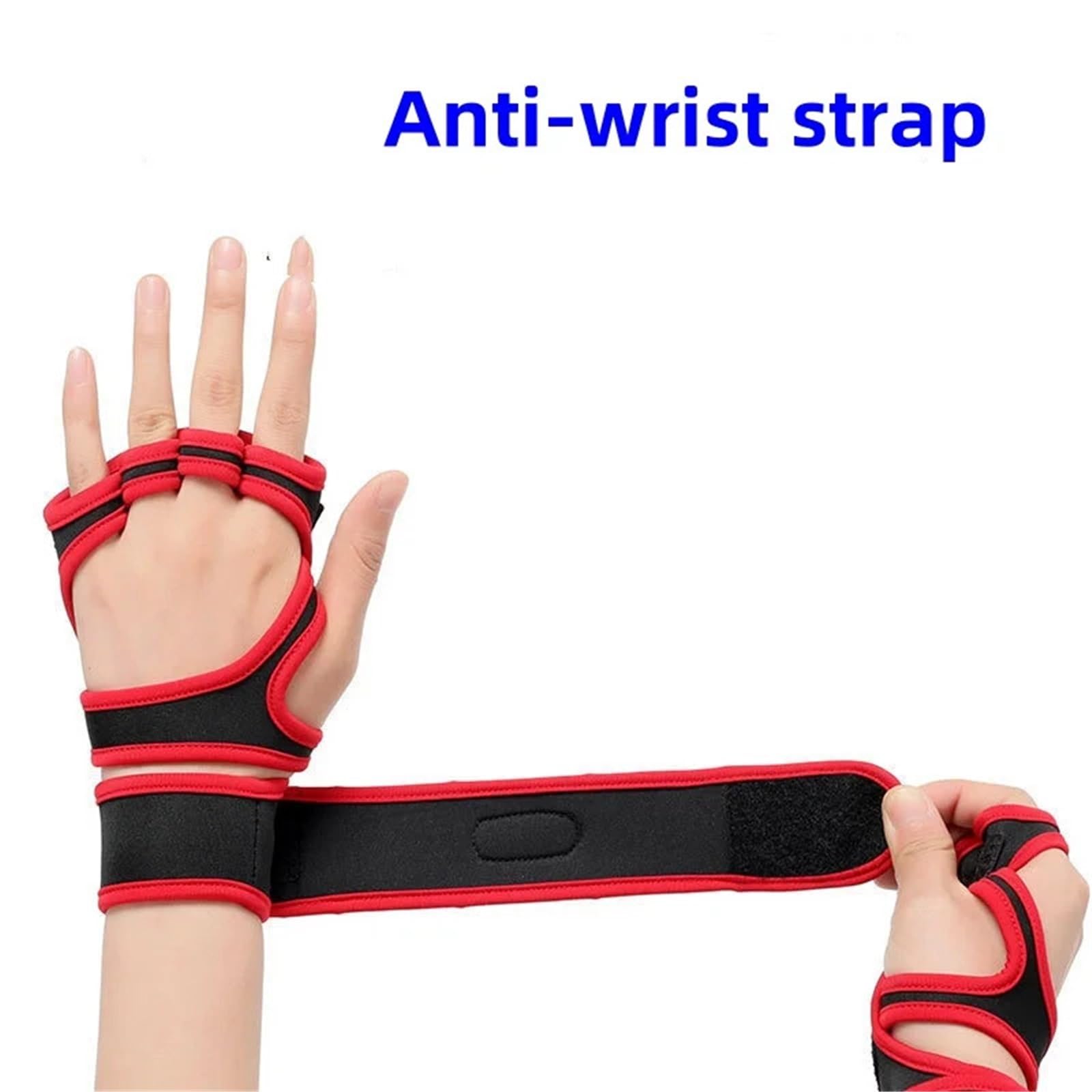 Guanti Da Fitness 1 paio di guanti sportivi ventilati for sollevamento pesi con fasce da polso integrate for uomini e donne, ideali for il fitness in palestra Per Il Fitness
