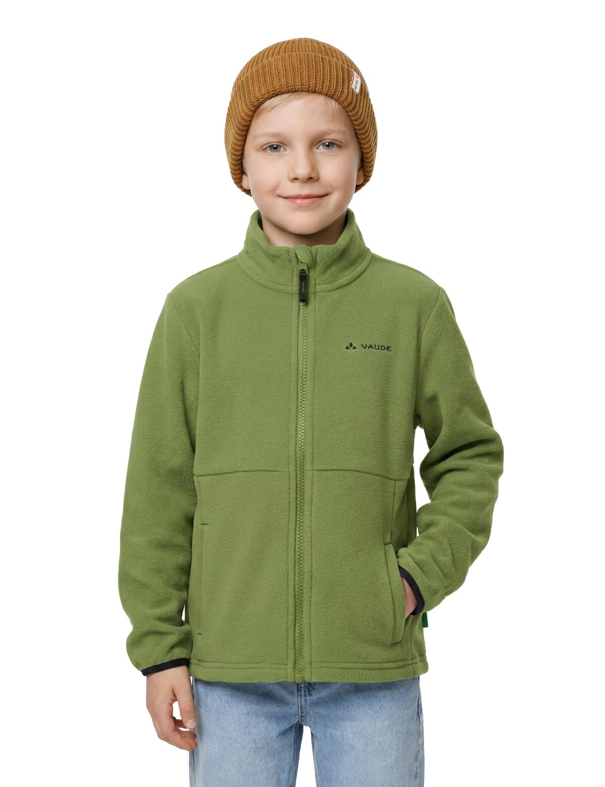 VAUDE Kids Pulex Jacket II - Chaqueta de forro polar infantil para deporte, vida cotidiana y tiempo libre, cálida y fácil de limpiar