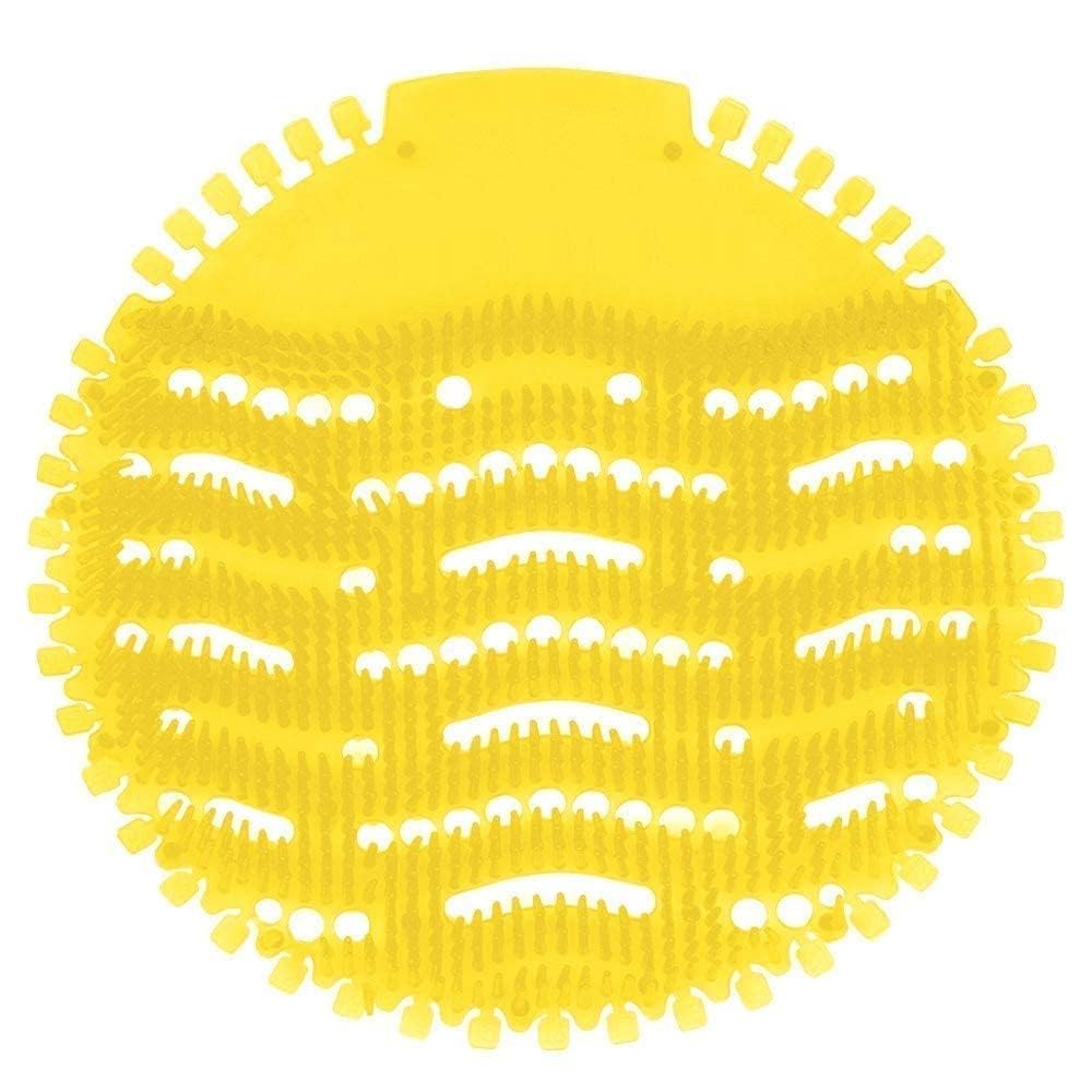 Naturalev Urinal Screen Mat for Toilet, Fresh Scented (LEMON), Anti