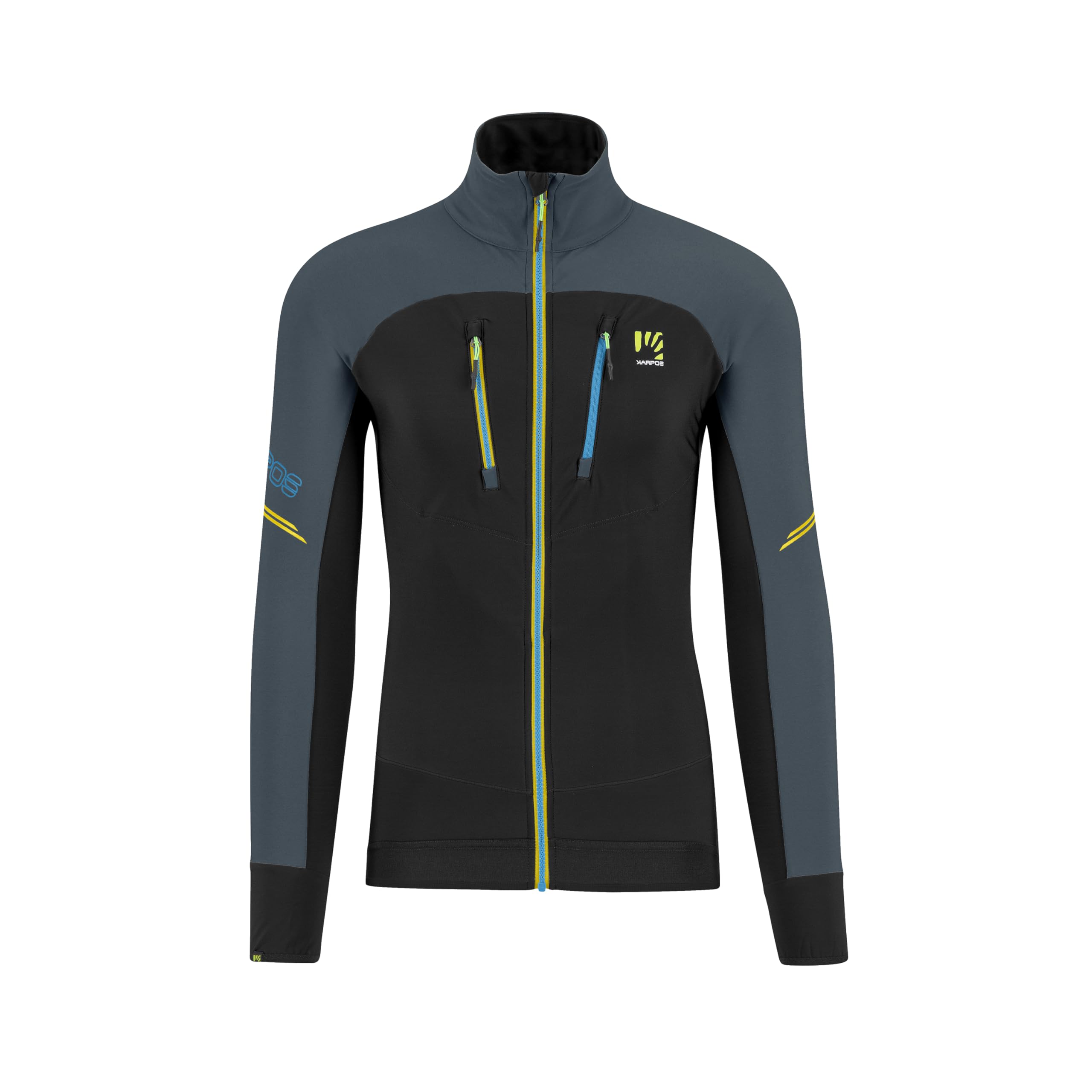 KARPOS 2501020-201 ALAGNA EVO JKT.. Jacket Men's BLACK/DARK SLATE Size XL