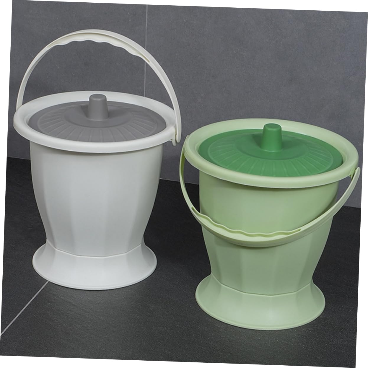FOMIYES Chamber Pot for Home Portable Urinal Cover for Easy to Clean for Bedroom and Travel