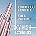 Maybelline Lash Sensational Sky High Mascara - Black - Lengthening & Volume - Full Coverage - Easily Washable