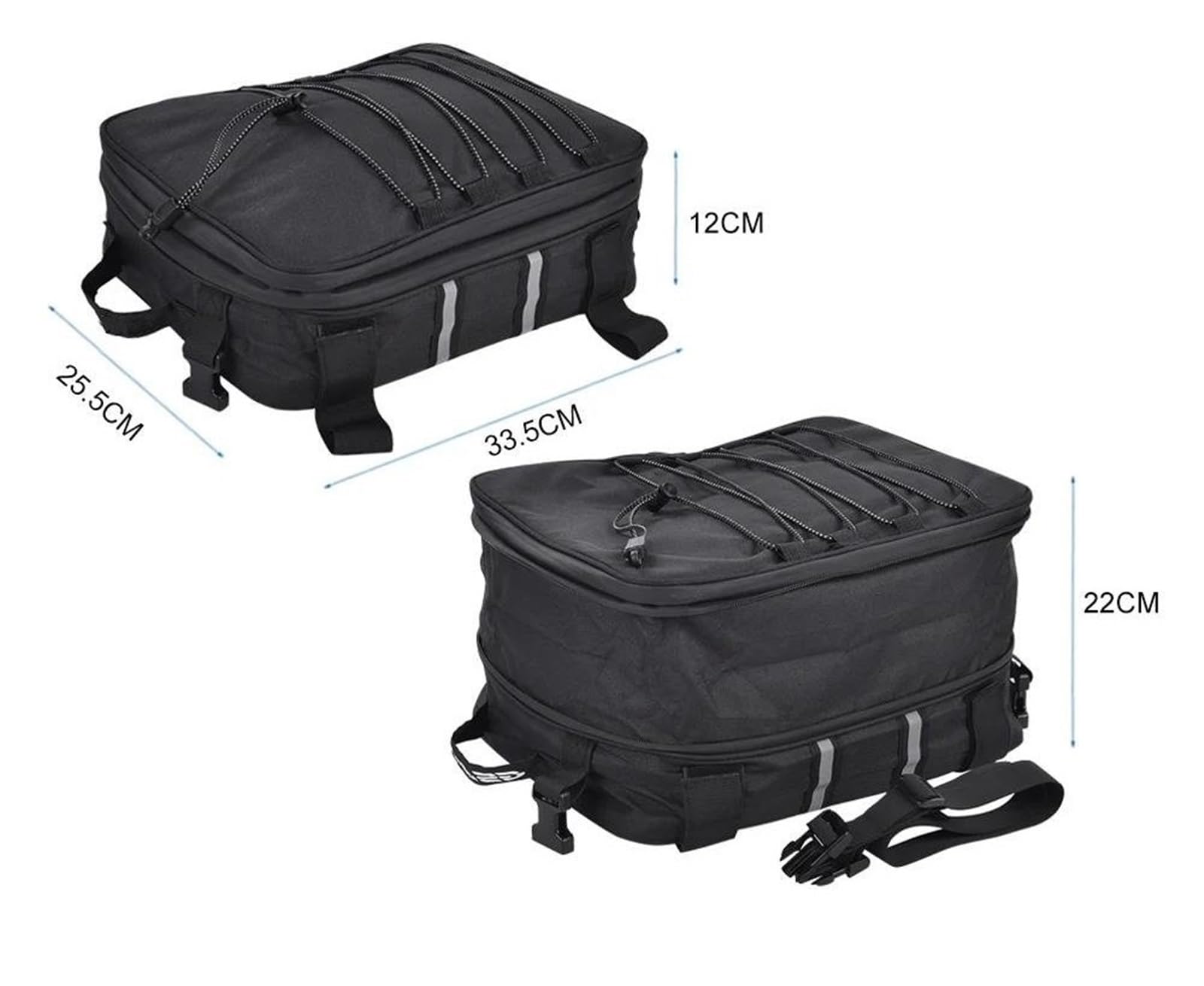 Per G 650 GS 2010-2011 Casco Borsa Da Sella Impermeabile Superiore Laterale