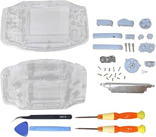 Hzxkqmil Full Housing Shell Kit for Nintendo Gameboy Advance GBA Console