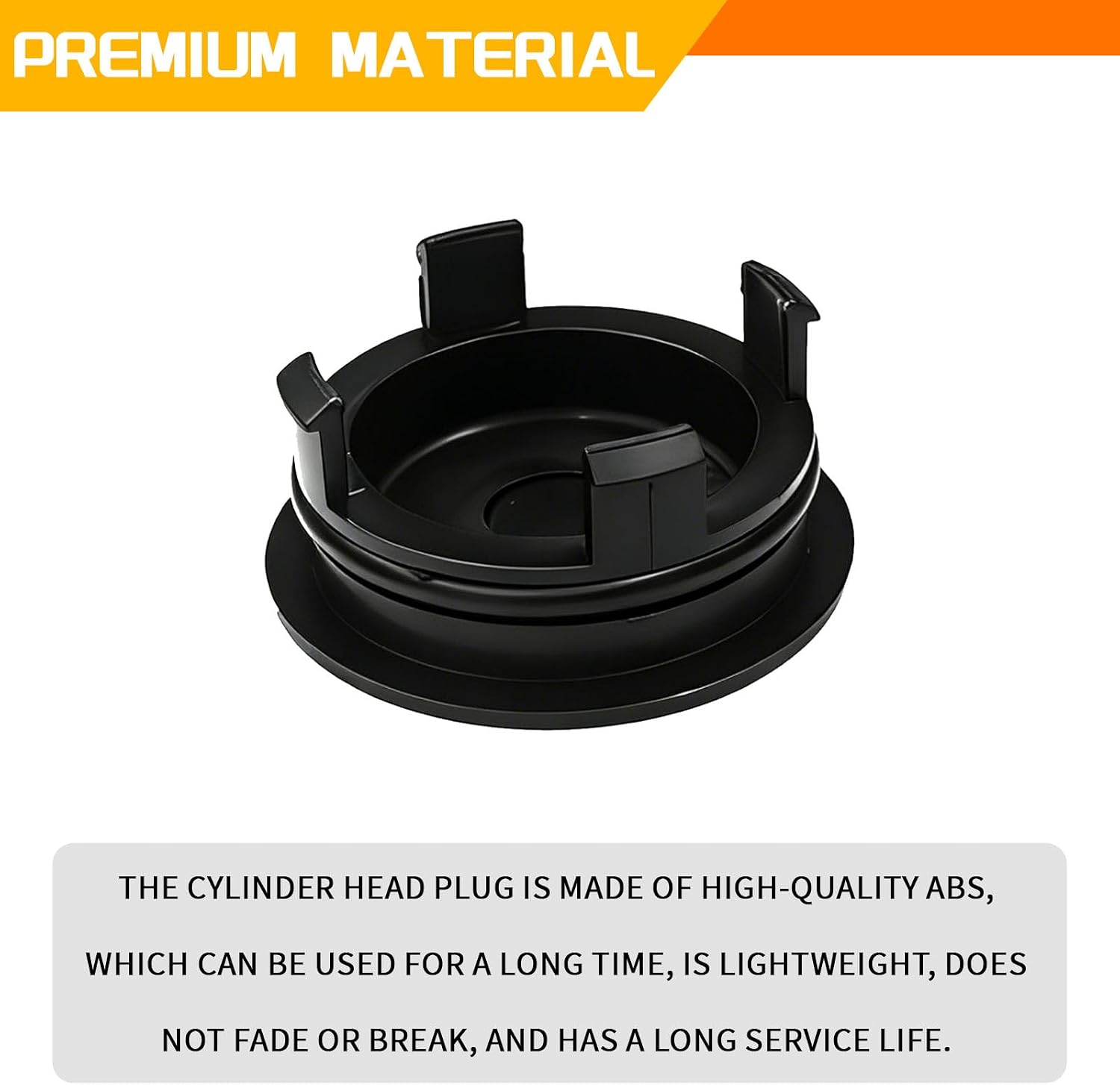Cylinder Head Rear Cam Plug, Replace 12513-P72-003, Compatible with Honda Civic CR-V HR-V Insight Acura Integra, Engine Semi-Circular Cam Plug Cap Fit for Honda & Acura 1.6L 1.7L 1.8L
