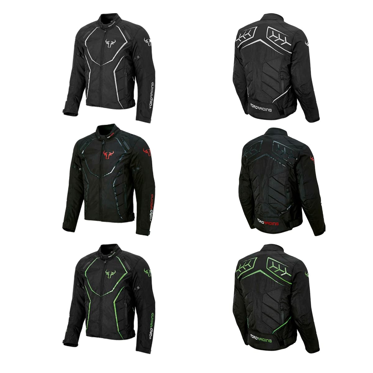 Chaqueta Moto BOSTON R, Impermeable 100%, Protecciones Codo hombros, Forro Térmico, Transpirable, UNISEX, Motorista Racing, Circuito, Moto GP