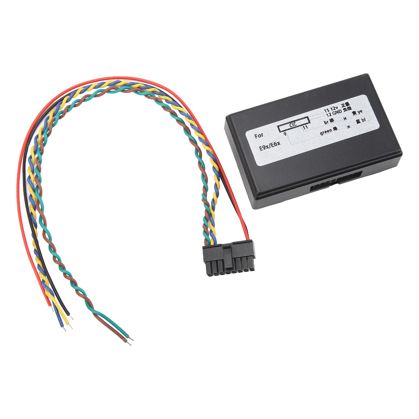 Aramox Adattatore Retrofit CIC Emulatore Supporto Video in Movimento Navigazione Attivazione Controllo Vocale per E90 E60 E9X E6X E8x Migliora l'esperienza Multimediale della Tua Auto