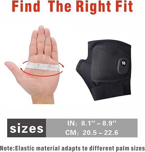 Miniatura 2 de Guantes de escritura eléctricos sin dedos para estudiantes, calentador de manos para interiores y exteriores