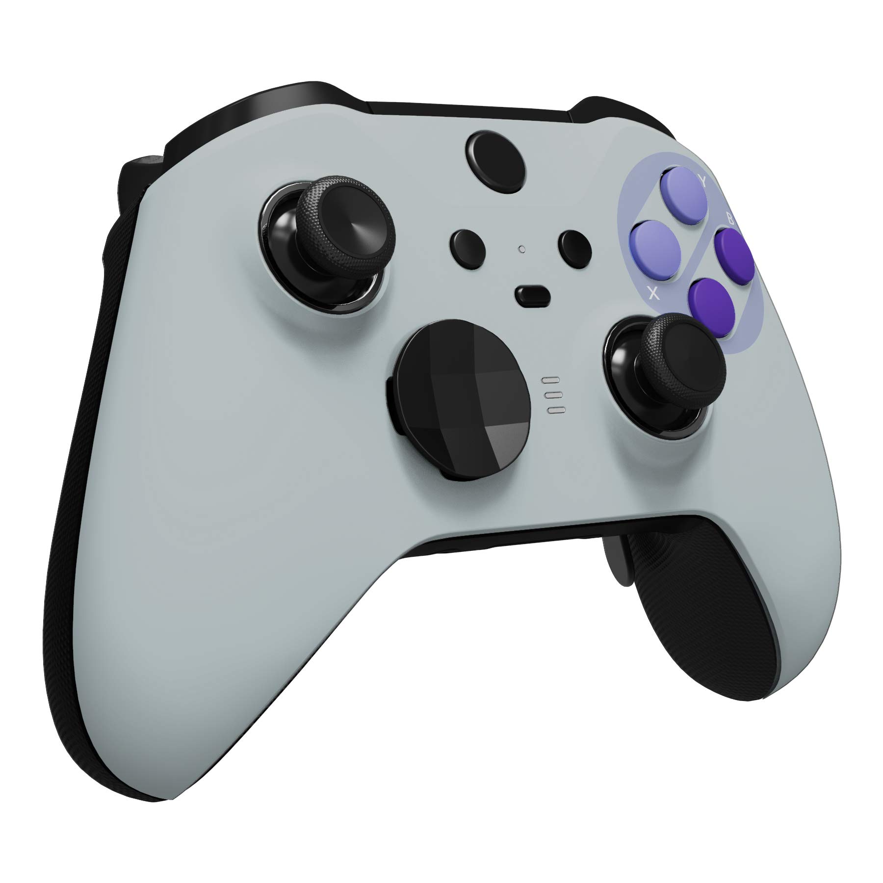eXtremeRate Custodia Cover per Xbox Elite Series 2 Controller Model 1797,Scocca Case Frontale Ricambio per Xbox Elite Series 2 Wireless Controller Core&2 Anelli-Stile Snes