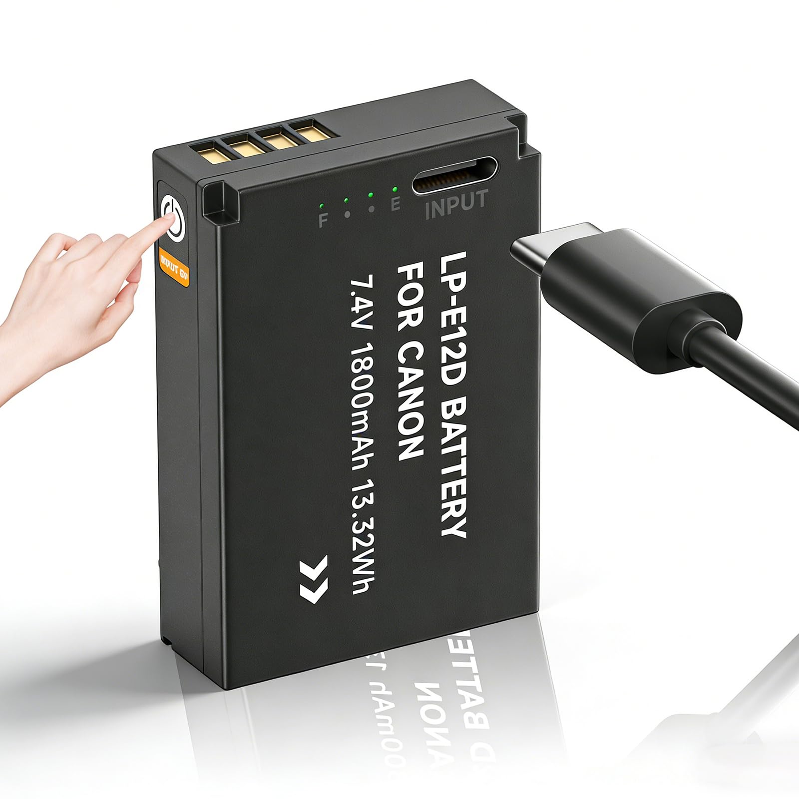 Bộ Pin LP-E12 1800mAh Sạc Beston Dùng Cho Máy Ảnh Canon EOS M10 M50 M100 M200 100d 200d 250d I.259126192