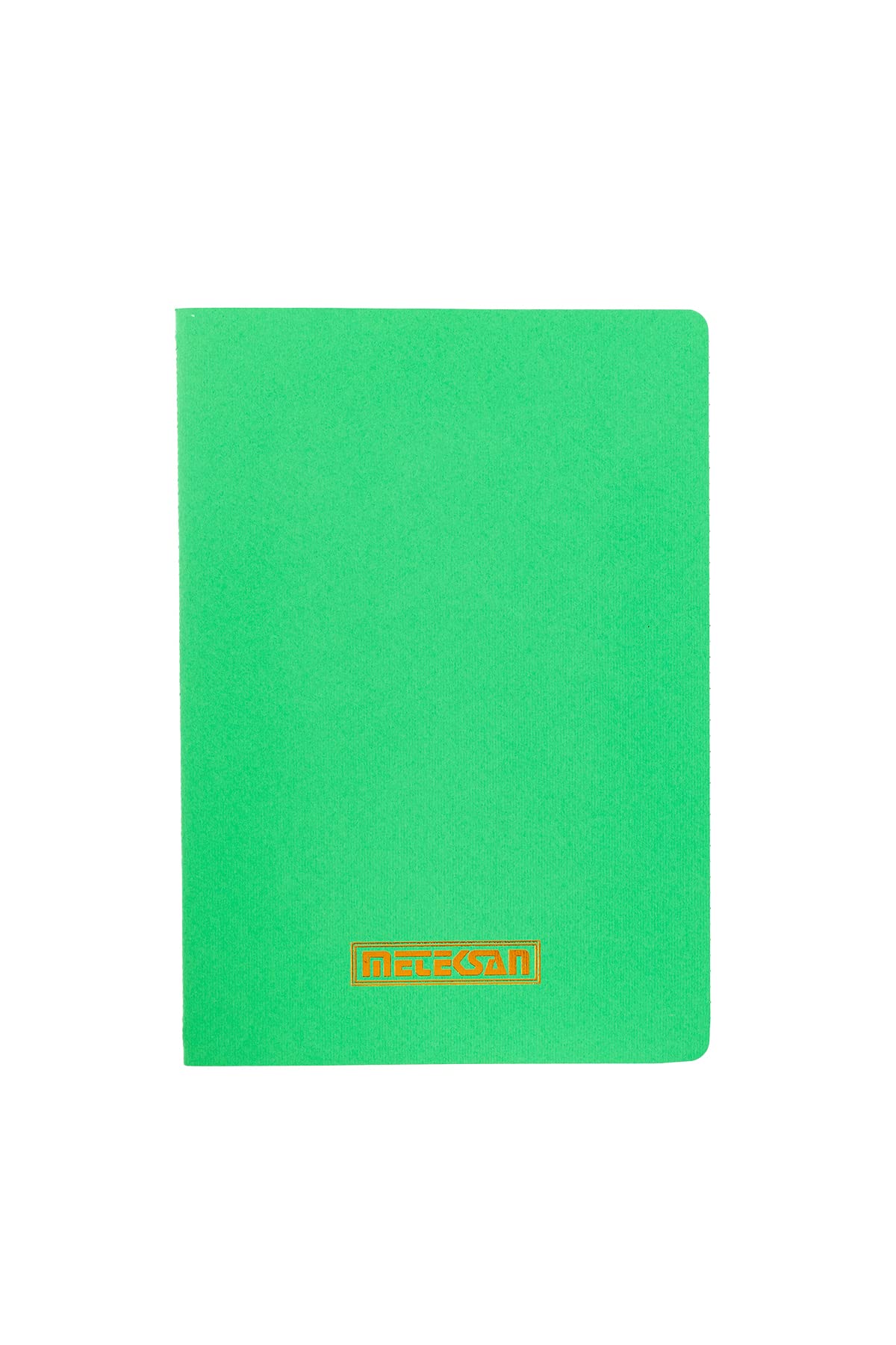 Meteksan Notes 17x24 cm Karton Kapaklı İplik Dikişli Defter, 32 Yaprak, Düz, Yaprak Yeşili