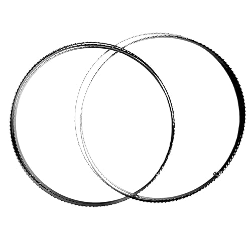 Miniatura 4 de Hojas de sierra de cinta de 62" x 14" x 14TPI para sierras de banda Ryobi, Powertec, Grizzly, Skil, Craftsman de 9 pulgadas, paquete de 2