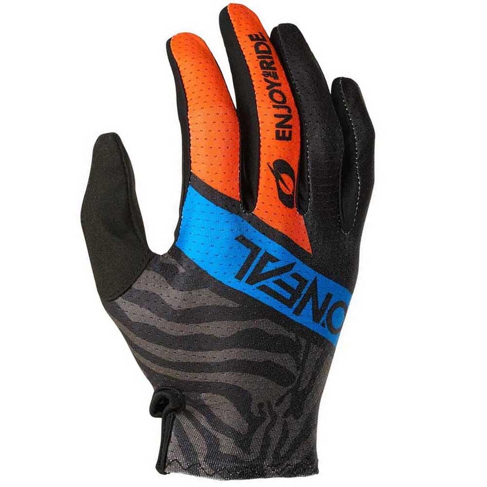 O'NEAL Matrix Shocker Youth Kinder MX DH FR Handschuhe lang schwarz/rot 2025 Oneal