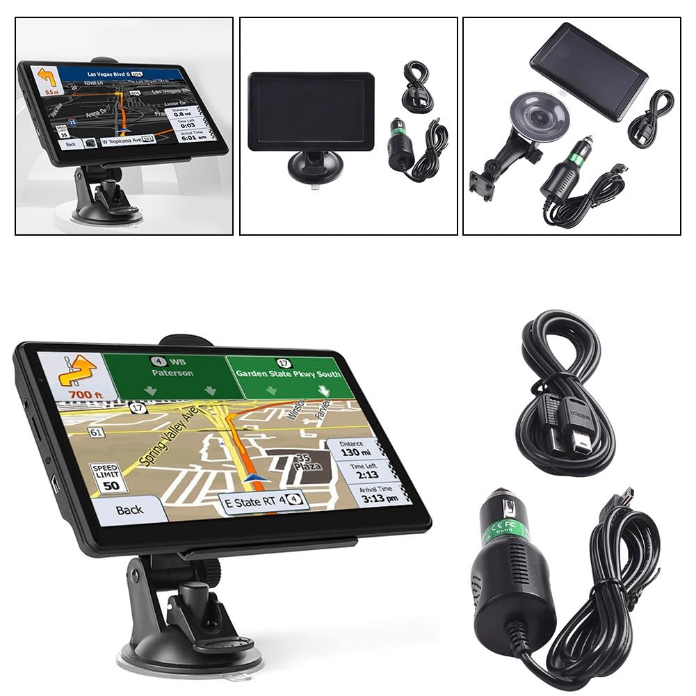 Auto GPS Navigator 7 Zoll Navi LKW Navigationssystem 8GB ROM FM Transmitter IGO Karten für Auto LKW Motorrad