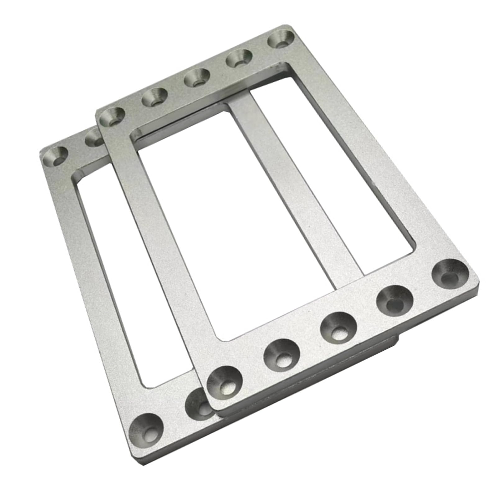 NUEAYMS Expandable Computer Storage Bracket Aluminum Cooling Rack for 2.5Inch Disk Multiple Layer Organization Metal Hard Drive Mounting Bay