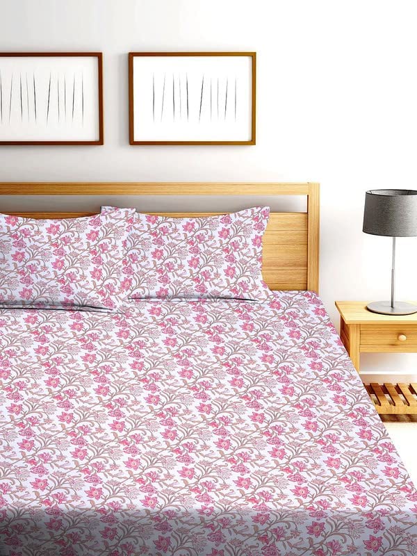 See full amazon price history chart for LEGACY 100% Glace Cotton 204 TC Elastic Fitted Bedsheet King Size Bed with 2 Pillow Cover Soft Glace Cotton Bed Cover in Fitted Bedsheet (Size 78x72x8 Inch) (Pink) LEGACY 100% Glace Cotton 204 TC Elastic Fitted Bedsheet King Size Bed with 2 Pillow Cover Soft Glace Cotton Bed Cover in Fitted Bedsheet (Size 78x72x8 Inch) (Pink) (B0C6NJRRMV) Amazon Price History, Amazon Price Tracker