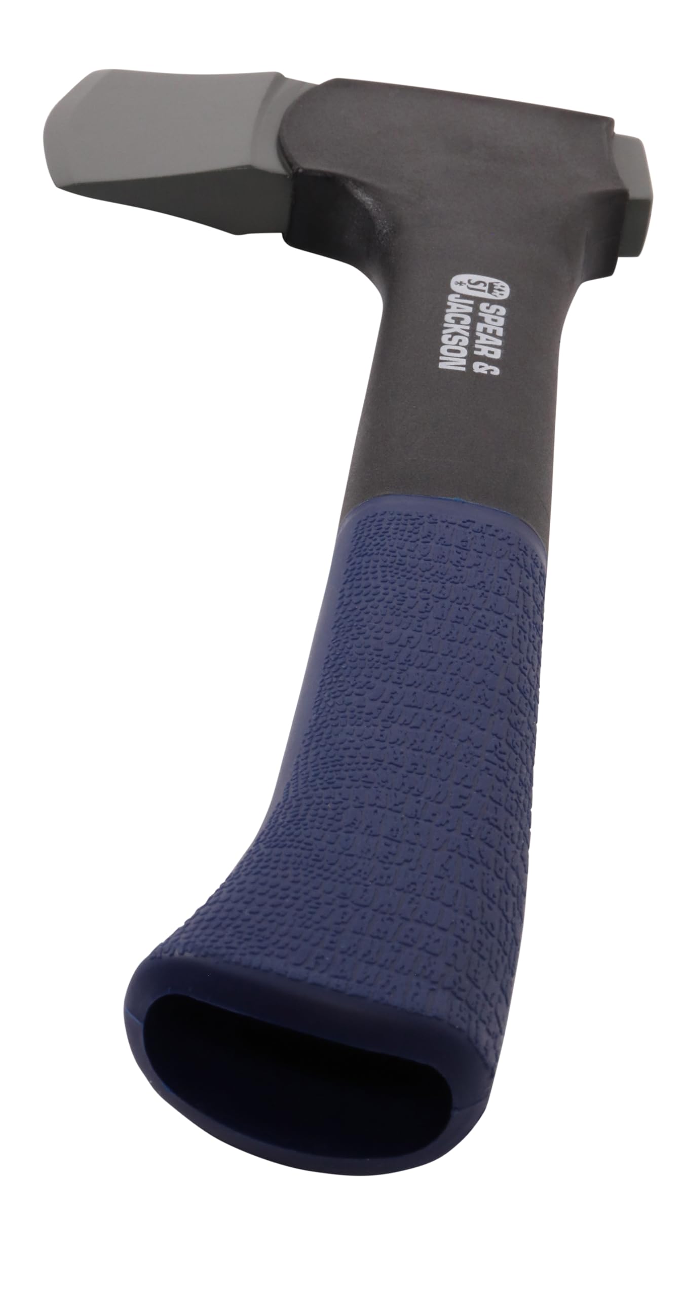 Spear & Jackson Hachette bimatière 600 g Tête Acier Carbone trempé Manche Fibre de Verre Nylon Étui Protection