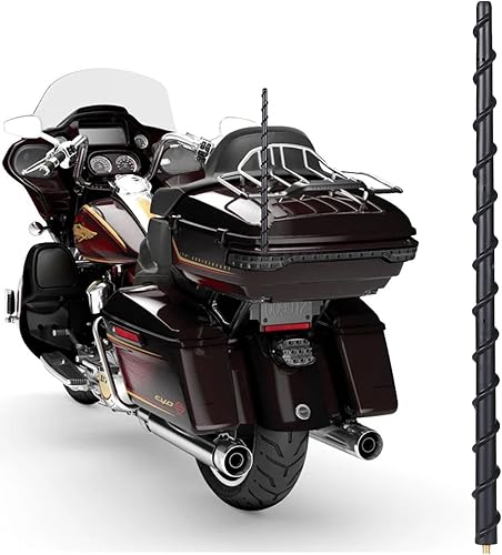 Miniatura 1 de Antena rechoncha de 13 pulgadas para motocicletas Harley Davidson 1997-2023 Touring Electra Road Street Glide Trike Ultra Classic CVO, repuesto de