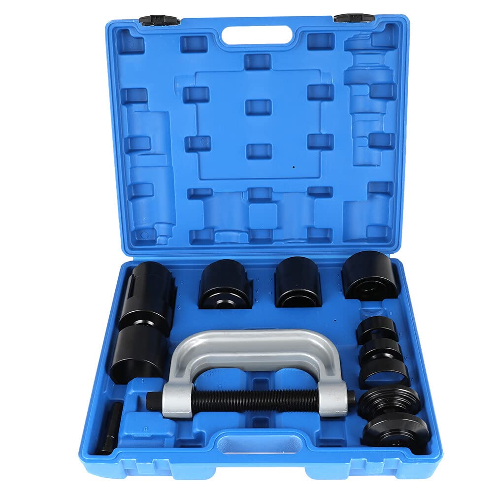 AINTIER 21-Pcs Ball Joint Repair Tool Kit Automotive Puller Installer Automotive Mechanic Adapter Tool for 2WD 4WD Vehicles