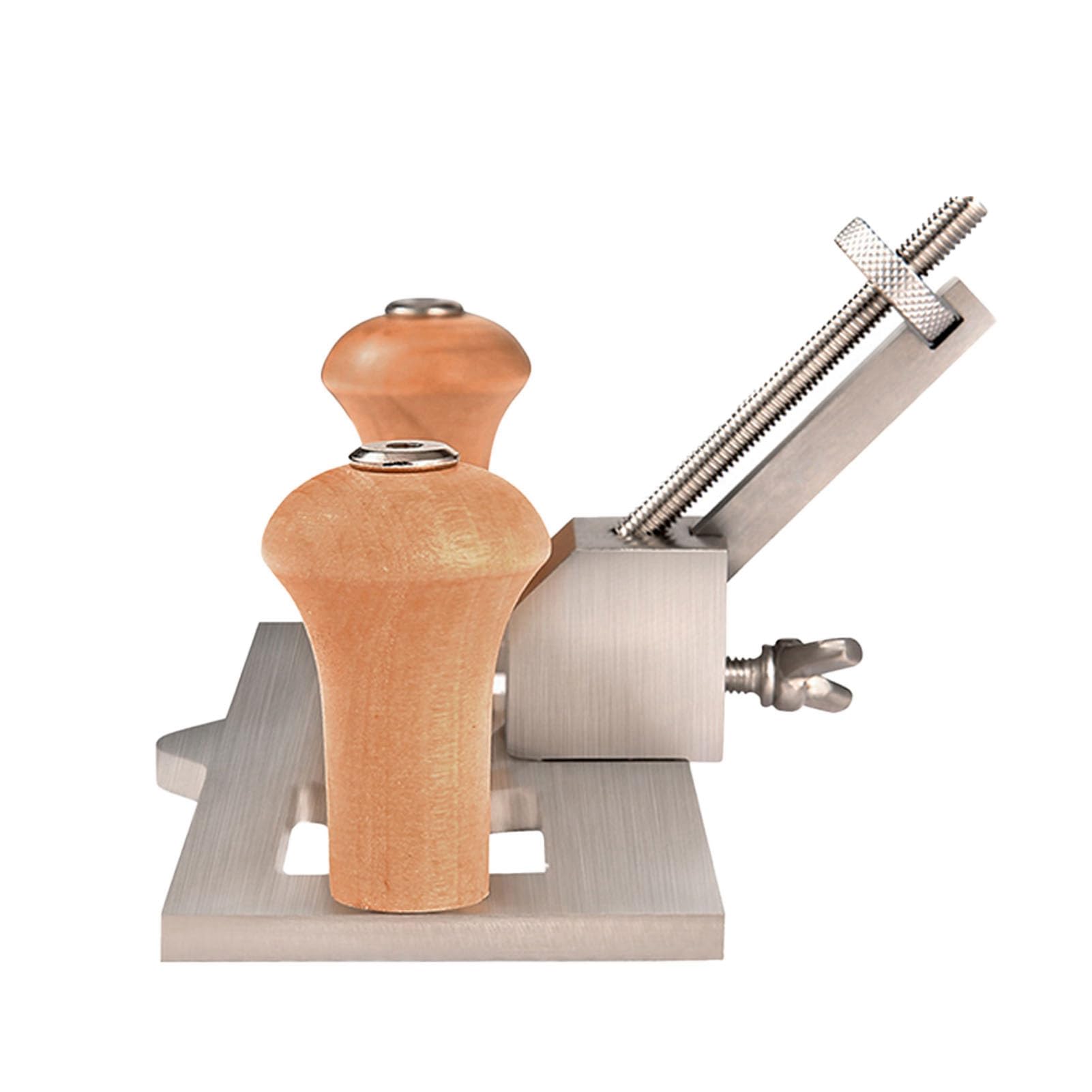 Plano Enrutador, Cepillo de Madera Manual de Acero Inoxidable con Hoja Ajustable con de Madera Cómodo, para Carpintería y Carpintería