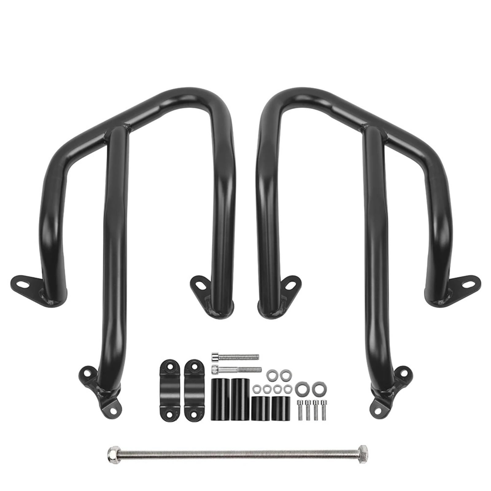 Gmoli Motocyklowych bloków zderzaka Pasuje do KTM 390 Adv 2020-2023 2022 Osłona silnika Crash Bar Rama motocykla Zderzak Pasuje do 390 Adv Akcesoria Adventure(Only Lower-Black)