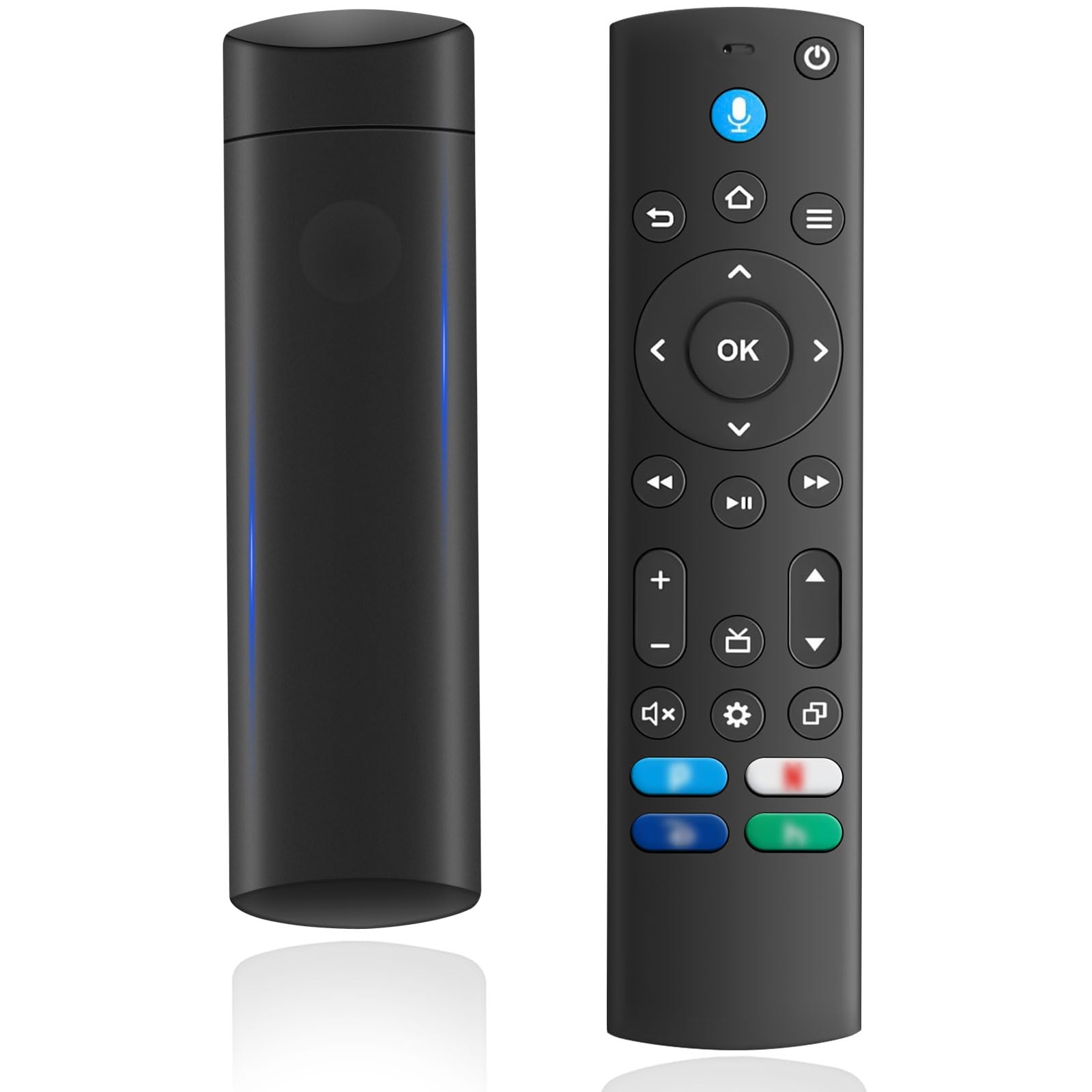 Telecomando vocale (2 Gen) per Smart TV Stick (2nd Gen & 3rd Gen), TV Stick Lite, 4K, 4K Max, HD,Smart TV Cube (2nd Gen & 3rd Gen) (BF033)