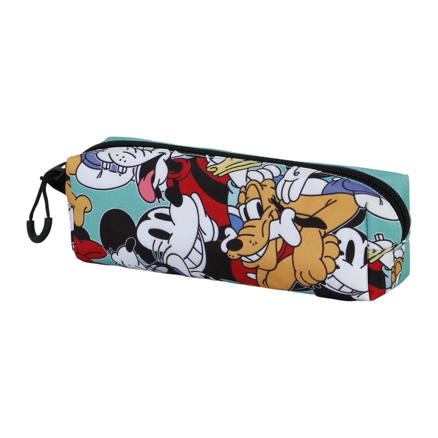Disney Mickey Mouse Squares-2.0 FAN Square Pencil Case, Blue, 21 x 8 cm