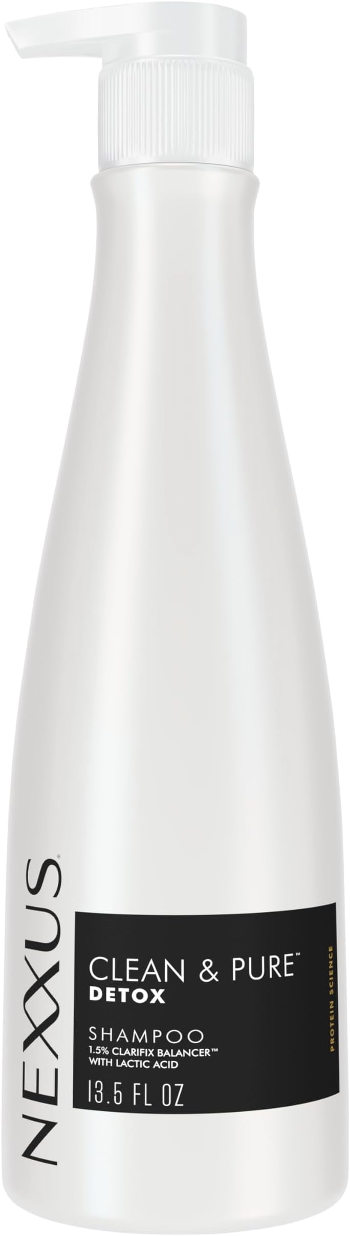 CLEAN & PURE Shampoo Detox for Professional-Level Silicon, Sulfate & Paraben Free Hair Care Powered by Clarifix Balancer Technology with Lactic Acid 13.5 oz