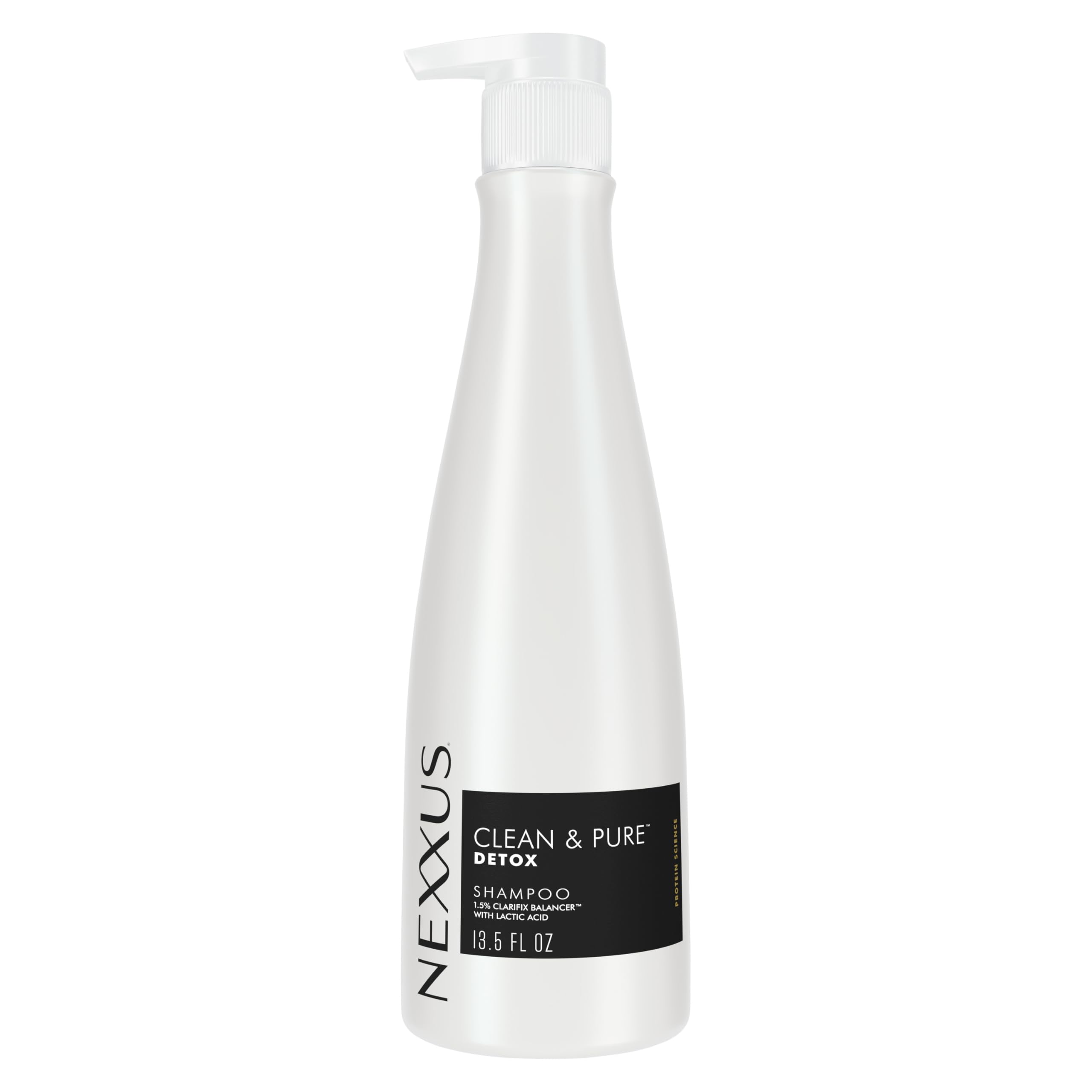 Nexxus Clean and Pure Clarifying Shampoo With ProteinFusion, For Nourished Hair Paraben-Free 13.5 oz
