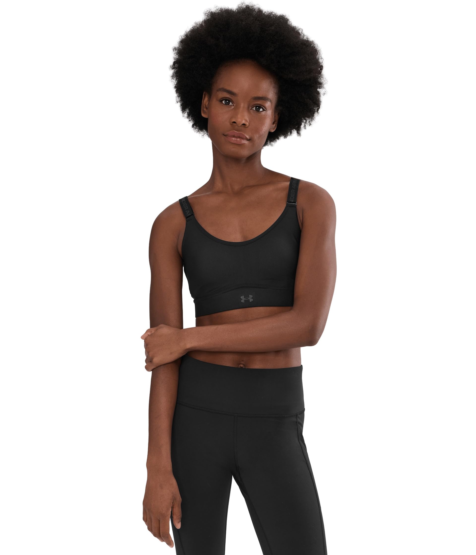 Under Armour Womens Training Infinity Mid Bra - Black
