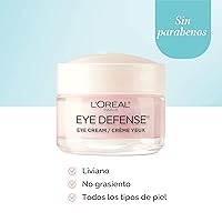 Vista 4 de L'Oréal Paris Dermo-Expertise Eye Defense Crema para Ojos con Cafeína y Ácido Hialurónico 0.5 onzas