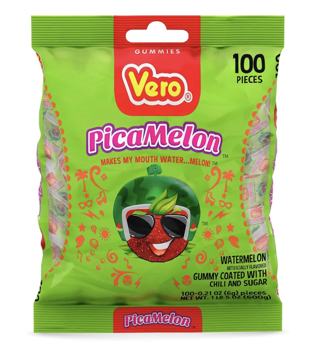 4pack Vero Pica Gomas Strawberry,mango,watermelon,tamarind