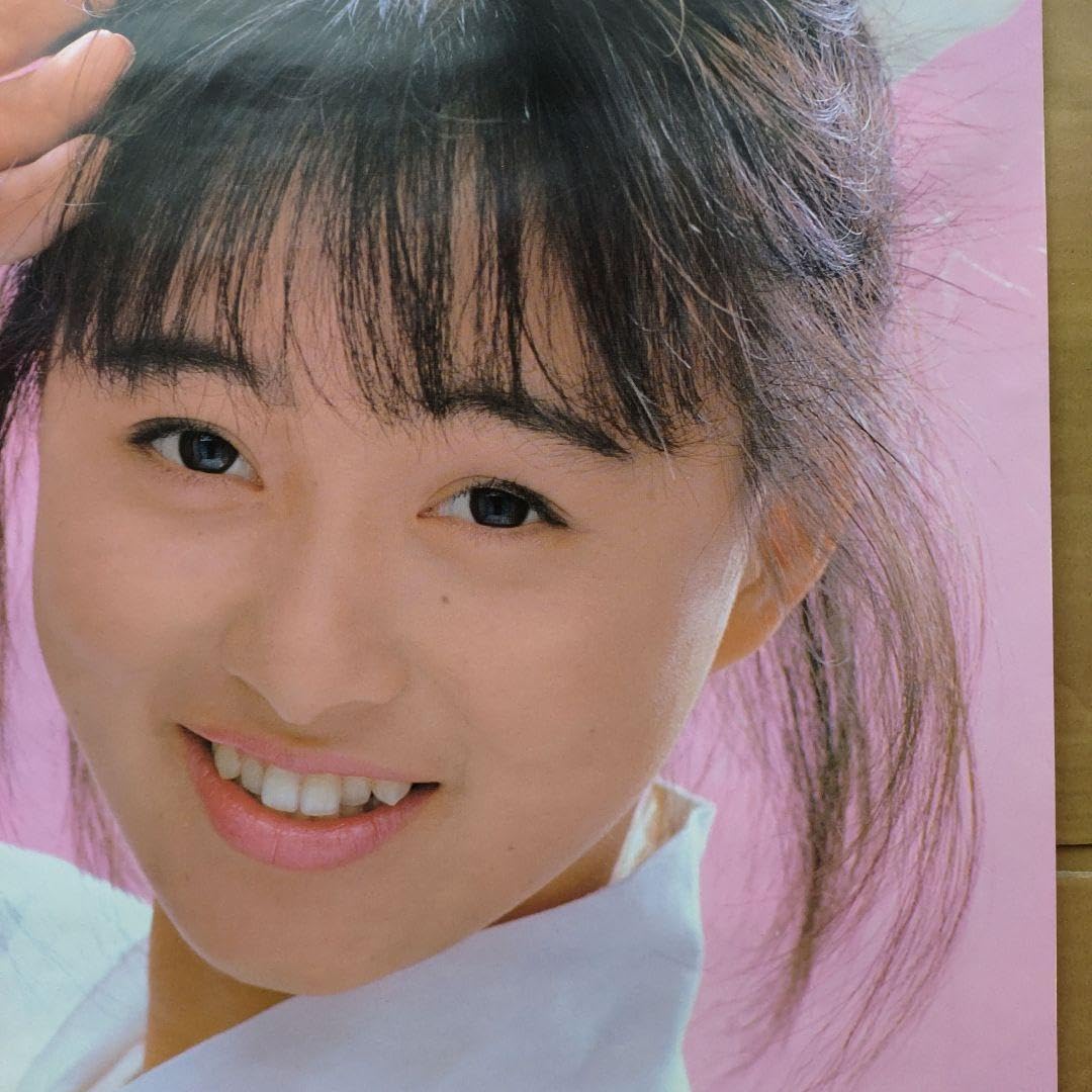 Amazon.co.jp: 渡辺美奈代／PINKのCHAO 店頭告知ポスター 80年代当時物