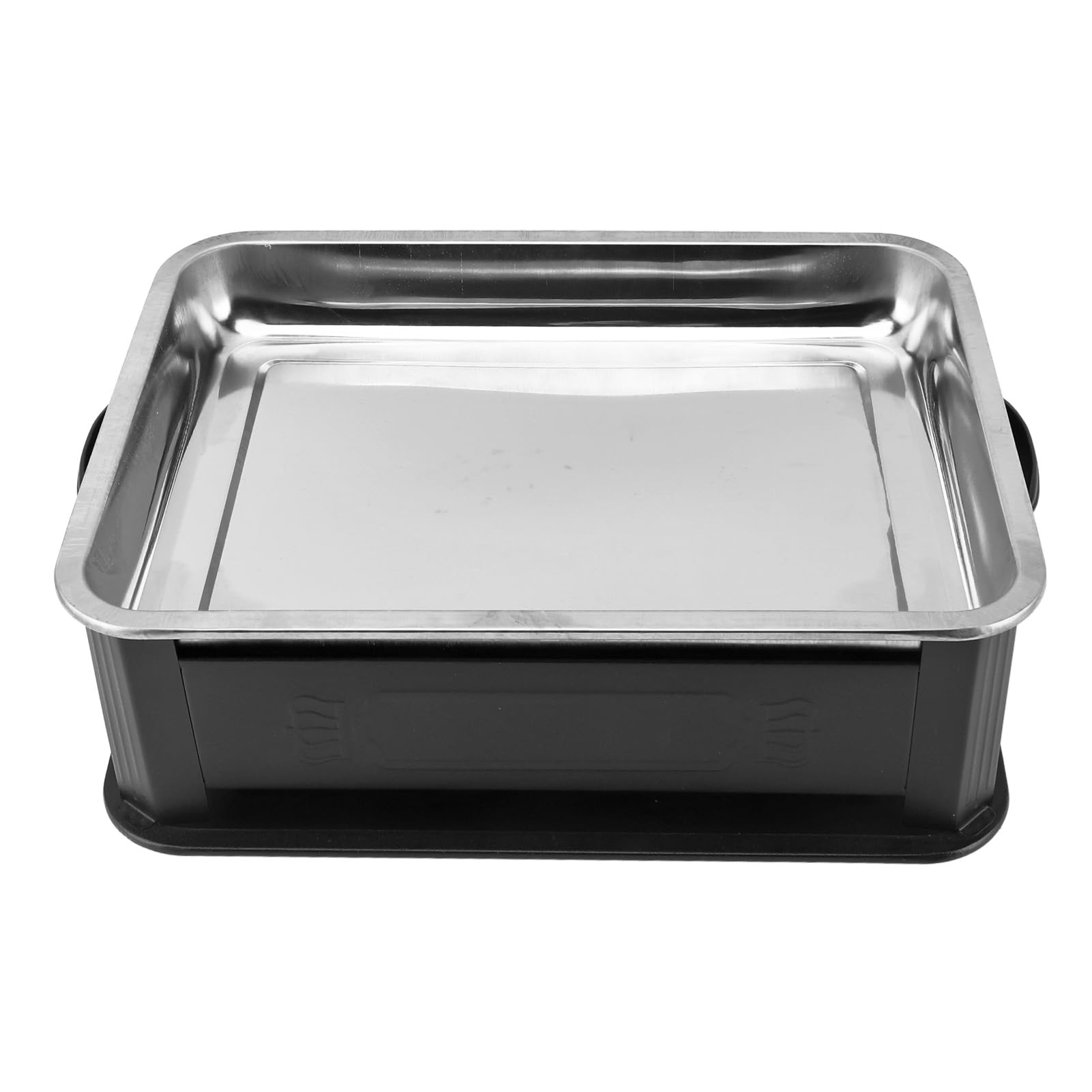 Emoshayoga Stazione di Cottura Efficiente con Griglia per Alcol per Pesce in Acciaio Inossidabile per Uso Domestico Design Rettangolare da 2,2-4,4 Libbre (#)