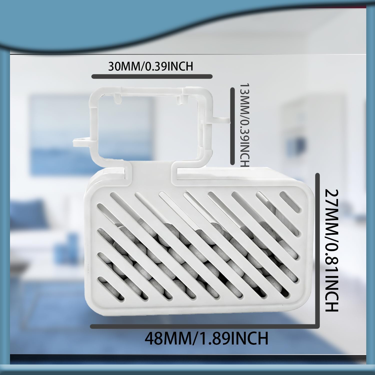 Akcesoria do dezodoryzacji w zbiorniku na czystą wodę, kompatybilne z Dreame X50 Ultra/X50s/L50/L40s Pro moduł przeciwzapachowy z jonami srebra, cząsteczki dezodoryzujące ścieki, moduł